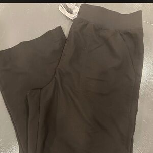 Figs Isabel Wide Leg Pants in Black